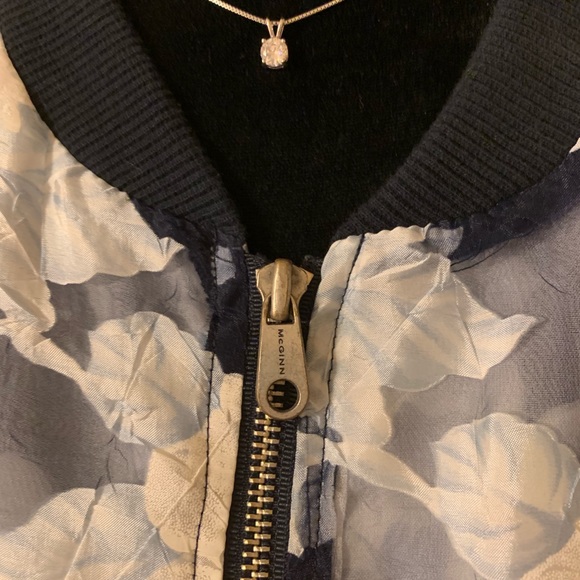 COPY - McGinn Floral Organza Bomber Jacket - Picture 3 of 5